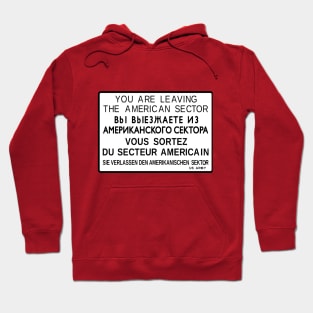 Checkpoint Charlie Hoodie